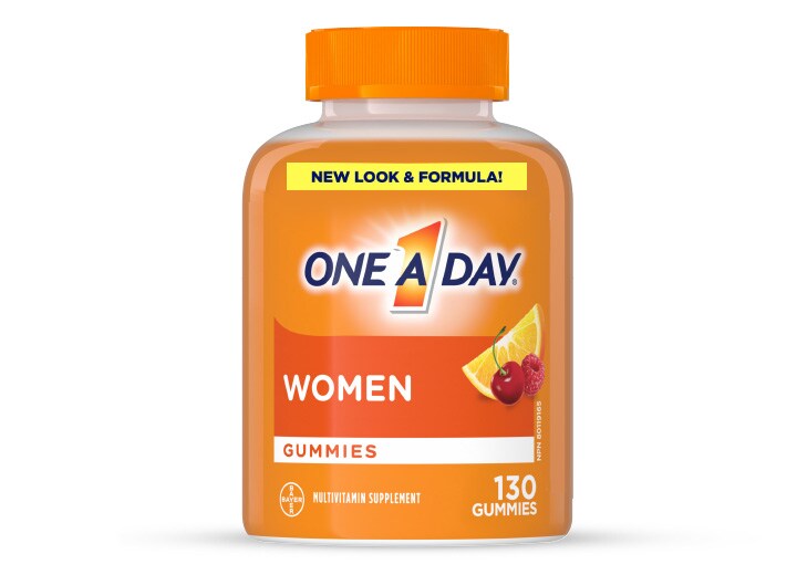 One A Day Women's Gummies MultiVitamins 130 ct bottle