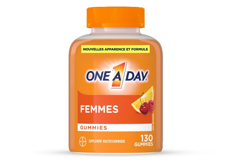 Flacon de Gummies One A Day pour femmes, 130 gummies