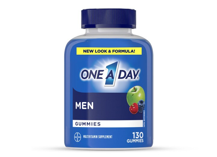 One A Day Men's Gummies MultiVitamins 130 ct bottle