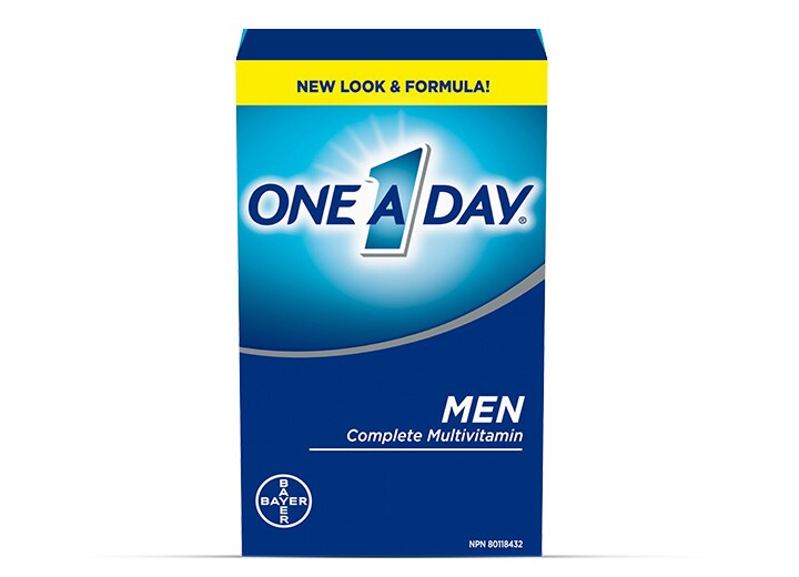 One A Day Men's MultiVitamins box