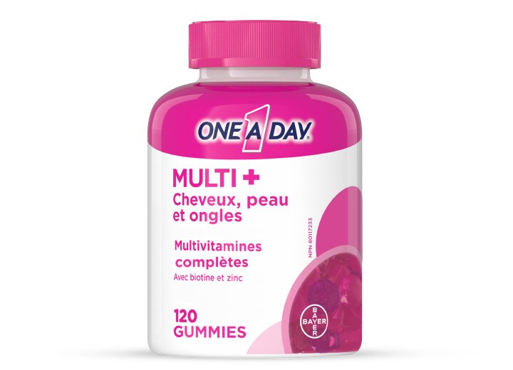 Multivitamines en gummies One A Day Multi + cheveux, peau et ongles