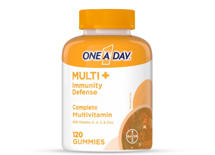 One A DayGummies Plus Immunity Support Multivitamin 130ct bottle